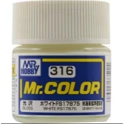 Pintura Mr Hobby Mr Color  C316-FS17875 white 10ml