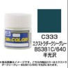 Mr-Hobby C333-Mr. Color-  extra dark seagray BS381C/640  10ml