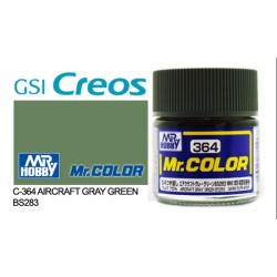 Mr-Hobby C364  Mr. Color - Aircraft Gray Green BS283 10ML