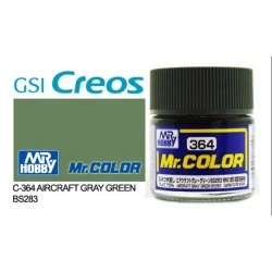 Mr-Hobby C364  Mr. Color - Aircraft Gray Green BS283 10ML