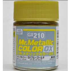 Mr Hobby Mr Metallic  Color GX Metal Blue Gold (18ml)