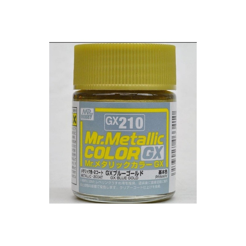 Mr Hobby Mr Metallic  Color GX Metal Blue Gold (18ml)