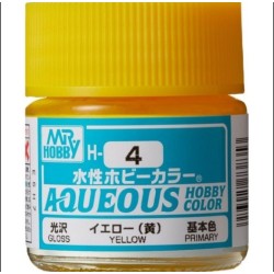 Mr Hobby Aqueous Hobby Colors  H4 Amarilla - Robotines