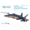 Quinta Studio 1/48 F/A-18A++ Interior 3D Decal