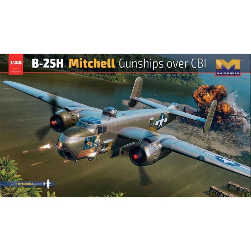 B-25H Mitchell Gunship Over CBI