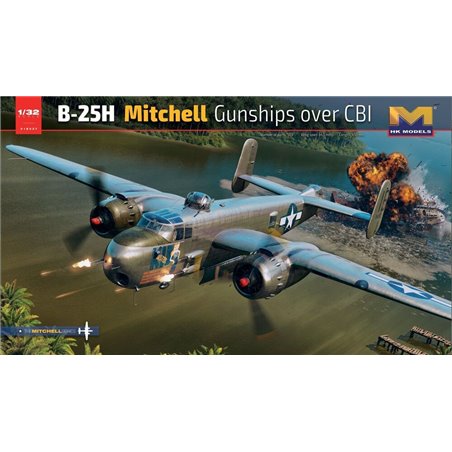 B-25H Mitchell Gunship Over CBI