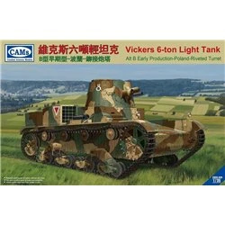 CAMS Vickers 6-Ton light tank (Alt B Early Production-Poland-Riveted T