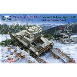 CAMS Finnish Vickers 6-Ton light tank Alt B Late Production (with inte