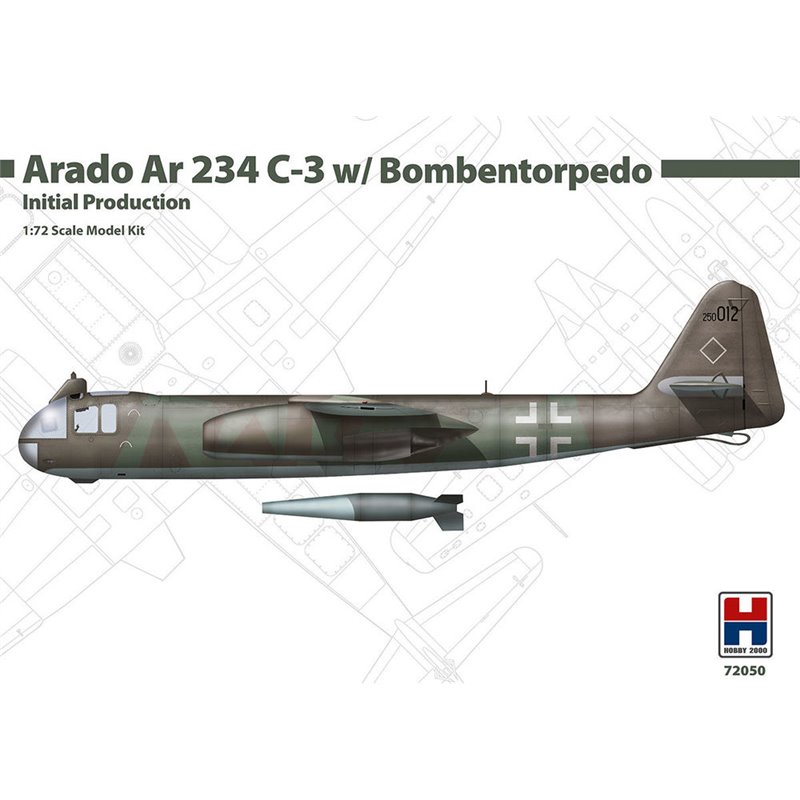 Arado Ar 234 C-3 w/ Bombentorpedo Initial Production