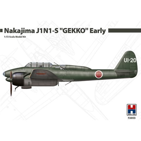 Nakajima J1N1-S GEKKO Early