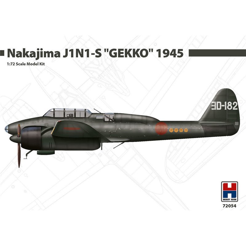 Nakajima J1N1-S GEKKO 1945