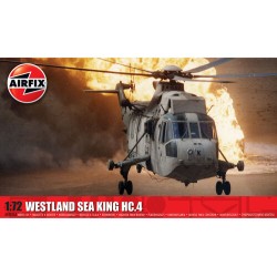 Maqueta de helicóptero Westland Sea King HC.4 de Airfix a escala 1/72