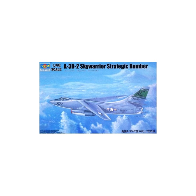 Trumpeter 1/48 A-3D-2 Skywarrior Strategic Bomber