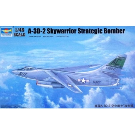 Trumpeter 1/48 A-3D-2 Skywarrior Strategic Bomber