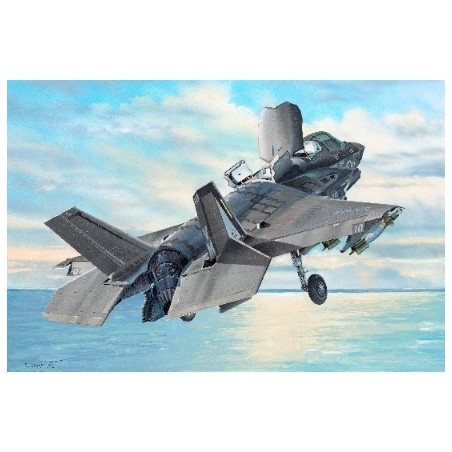 Maqueta a escala 1/32 del F-35B Lightning II de Trumpeter