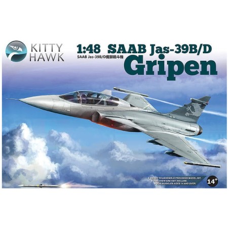 Kittyhawk 1/48 Saab Jas-39B/D Gripen