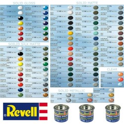 Pinturas Enamel Revell - Gran Variedad de Colores para Modelismo