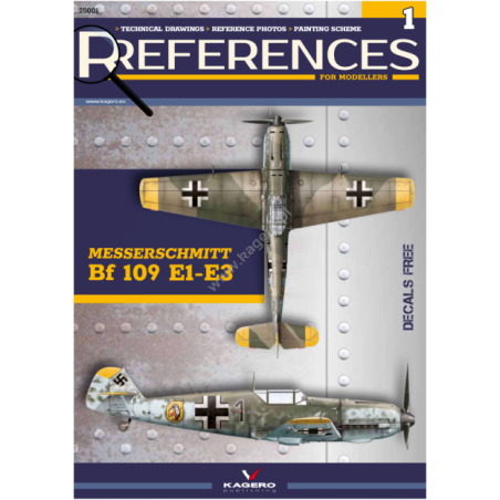 Libro Messerschmitt Bf 109 E1-E3 Kagero Publishing Serie References