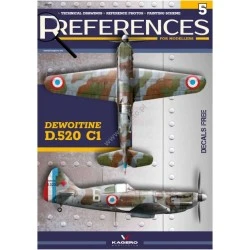 Libro Dewoitine D.520 C1 de Kagero Publishing, Serie References