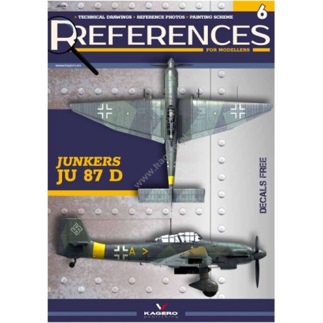 Libro Junkers Ju 87 D de Kagero Publishing, Serie References