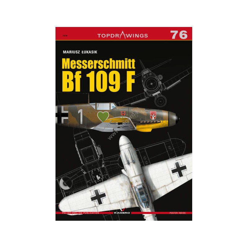 Kagero 76-Messerschmitt Bf 109 F