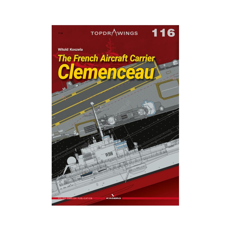 Libro de ilustraciones - Kagero The French Aircraft Carrier Clemenceau