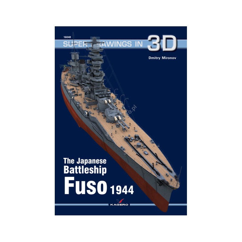 Kagero 3D 48 - The Japanese Battleship Fuso 1944 book