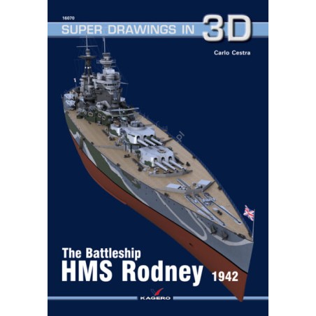 Libro de ilustraciones - Kagero 70 - The Battleship HMS Rodney