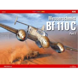 Libro Messerschmitt Bf 110 C Part I de Kagero Publishing, Serie TopColors