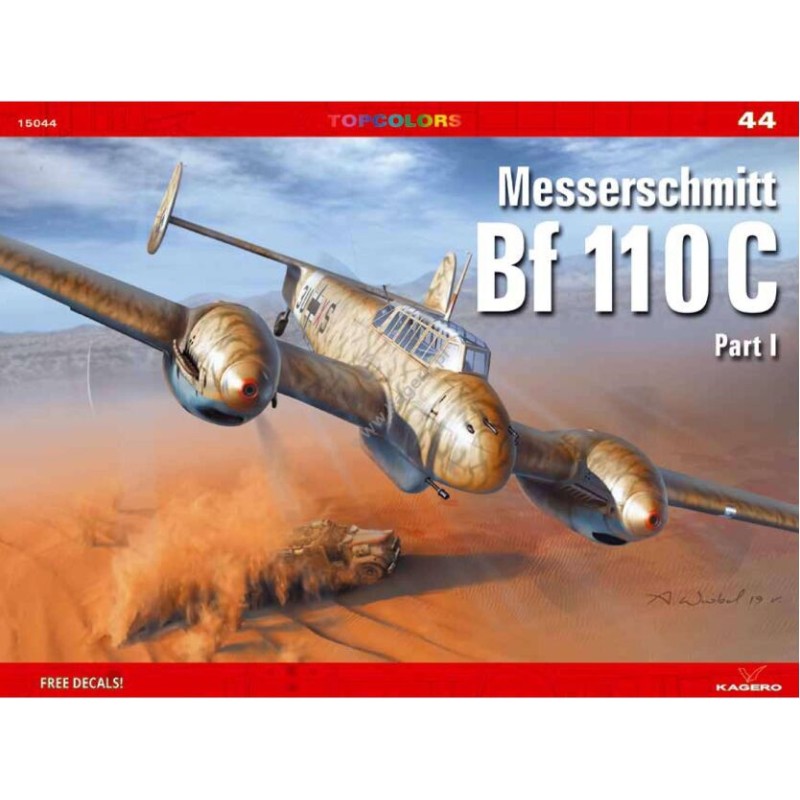 Kagero Topcolors 44 Messerschmitt Bf 110 C Part I