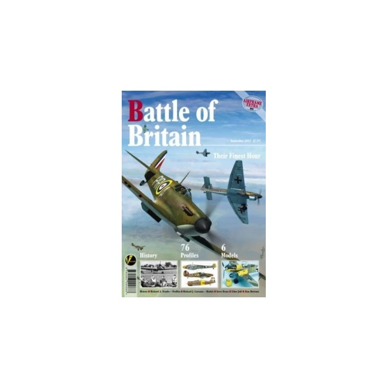 Valiant Wings Publishing AE-3 Airframe Extra. The Battle Of Britain-Their Finest Hour'