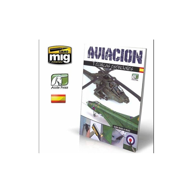 Acción Press AVIACIÓN: TÉCNICAS ESENCIALES (spanish book)