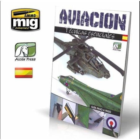 Acción Press AVIACIÓN: TÉCNICAS ESENCIALES (spanish book)