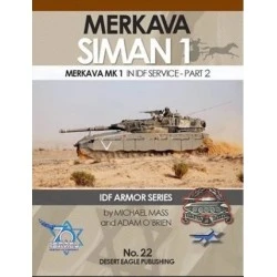 Libro Desert eagle IDF Armor - Merkava Siman Mk1 in IDF Service