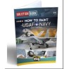 How To Paint USAF Navy Grey Fighters Solution Book (Multilingual)