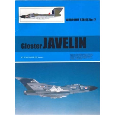 Guideline Publications Warpaint Series nº117 Gloster Javelin [FAW.1 FAW.8 FAW.9 FAW.9/9R FAW.Mk.7/9 T.3]