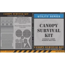 Maketar CANOPY SURVIVAL KIT MASKING KABUKI TAPE