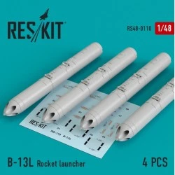 reskit 1/48 B-13L CLUSTER UNIT (4PCS)