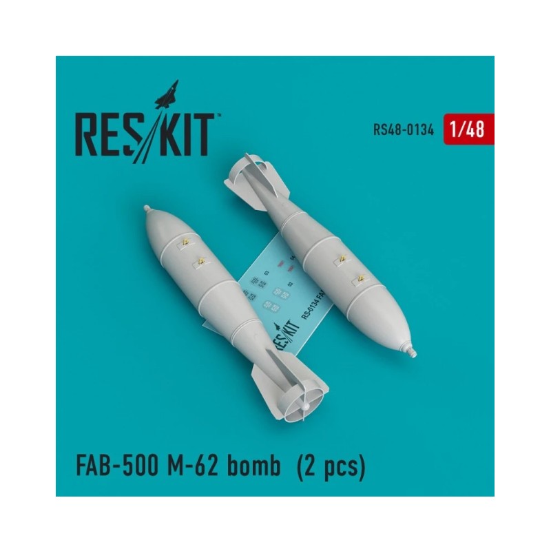 reskit 1/48 FAB-500 M-62 BOMB (2PCS)