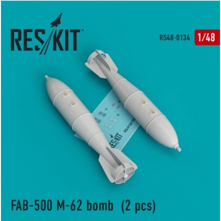 reskit 1/48 FAB-500 M-62 BOMB (2PCS)