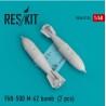 reskit 1/48 FAB-500 M-62 BOMB (2PCS)