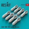 reskit 1/48 ZAB-100-105 BOMB (8PCS)