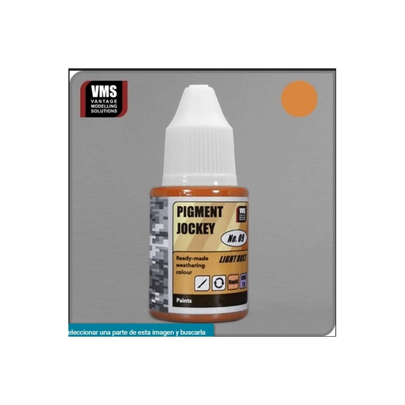 Pigmento VMS  Jockey No.09 Light Rust (liquido)