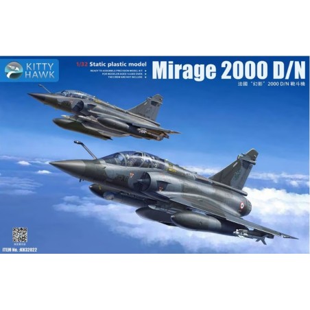 Kitty Hawk 1/32 Mirage 2000 D/N