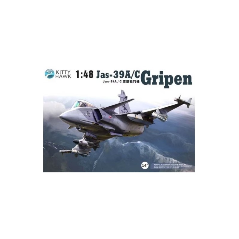 Kittyhawk  1/48 JAS-39A/C Gripen