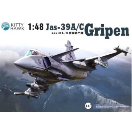 Kittyhawk  1/48 JAS-39A/C Gripen