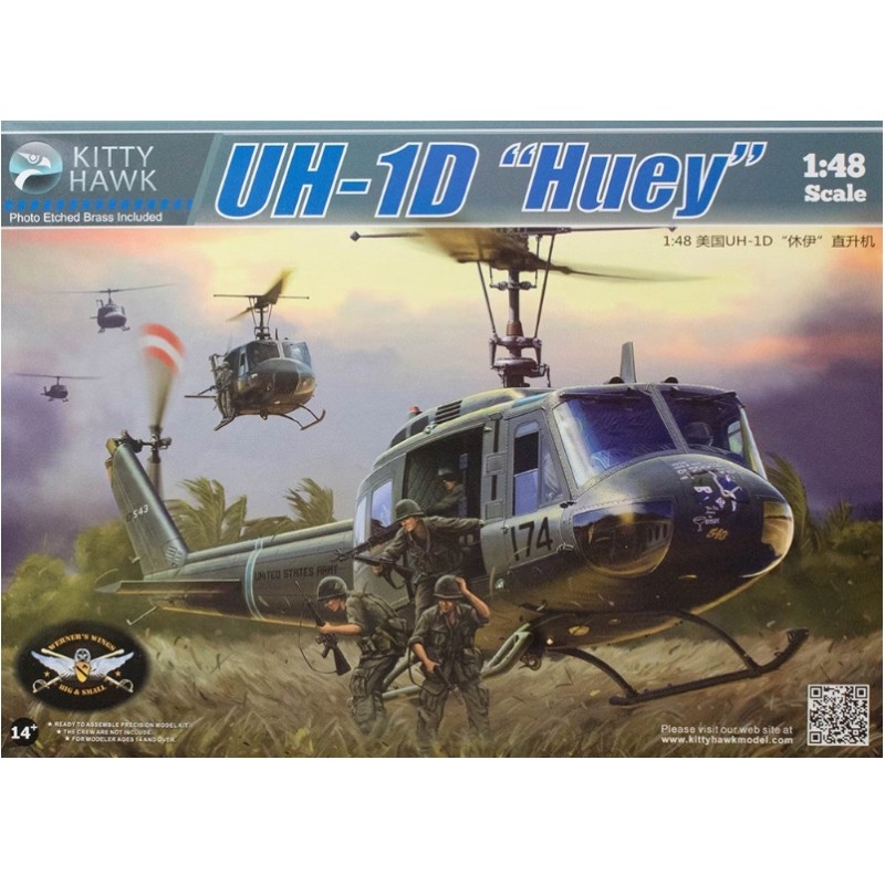 Kittyhawk 1/48 UH-1D Huey