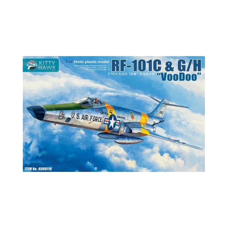 Kittyhawk 1/48 RF-101C & G/H Voodoo