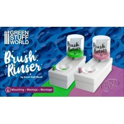 Dispensador de agua Brush Rinser Green Stuff World para limpiar pinceles