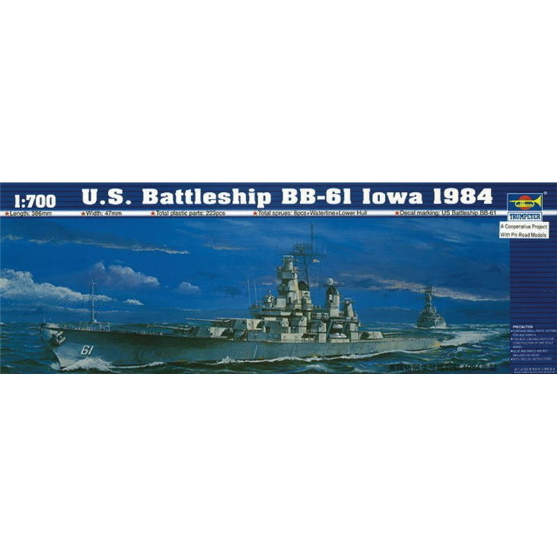 Schlachtschiff USS Iowa BB-61 1984